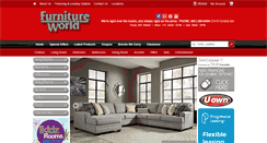 Desktop Screenshot of furnitureworldms.com